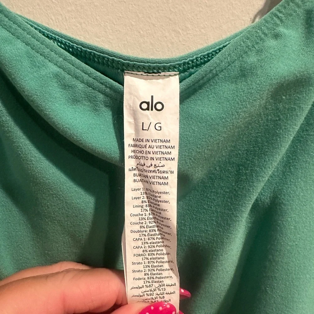 Alo Yoga Women’s Green Tennis Dress